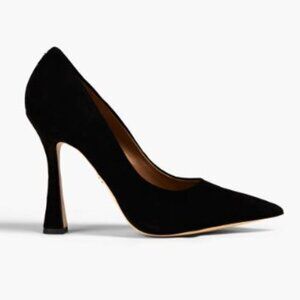 Sam Edelman Antonia Black Suede Pumps